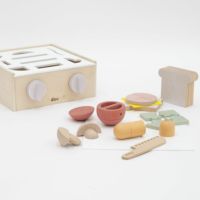木製 おままごとセット「dou?」LIT ベビーグッズ・おもちゃ