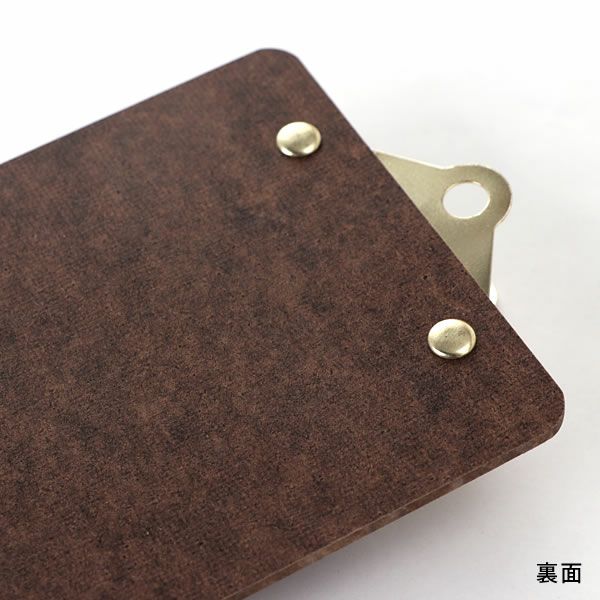 penco（ペンコ）クリップボードO/S ゴールドチェックサイズバインダー_詳細03