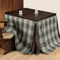 いろいろな使い方ができるハイタイプこたつテーブル2点セット