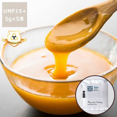 HONEY MARKS（ハニーマークス）マヌカハニー　UMF15プラス(MG514+)　スティックタイプ（5ｇ×5本入り）_詳細01