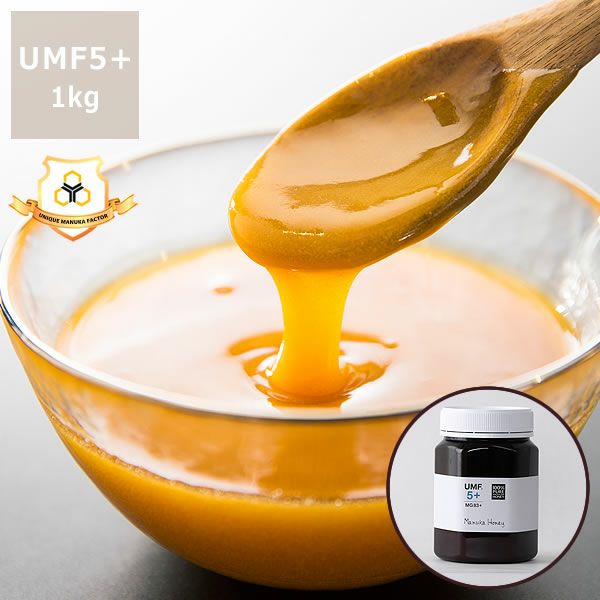 HONEY MARKS（ハニーマークス）マヌカハニー　UMF5プラス　（1kg）ギフトバッグ付き_詳細01