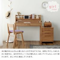 女の子にもおすすめ学習机リッケ