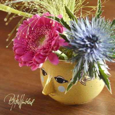BJORN WIINBLAD（ビヨン・ヴィンブラッド）<br>The seasonsシリーズ<br>AUTUMN 秋 オータム　フラワーベース<br>数量限定