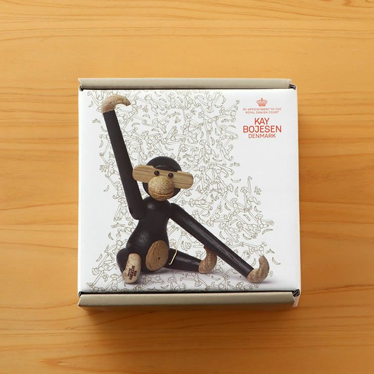 KAY BOJESEN DENMARK（カイ・ボイスン デンマーク）木製アニマル　モンキーミニ　ブラック_詳細14