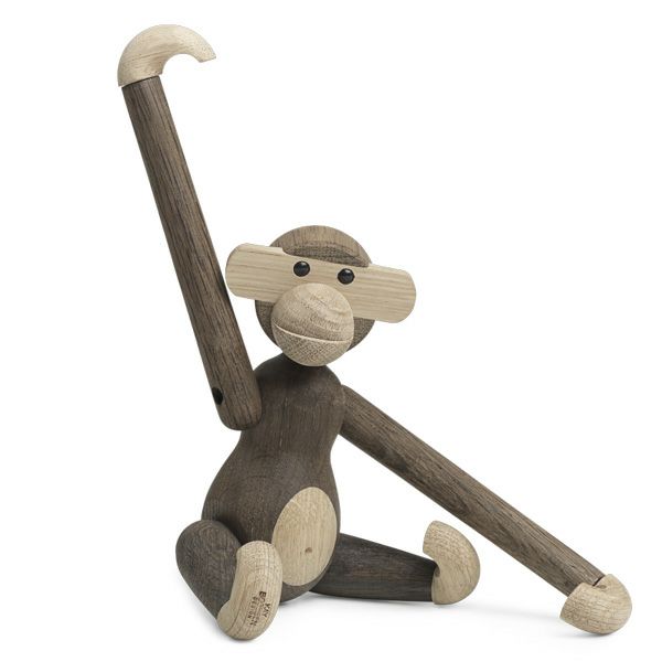 KAY BOJESEN DENMARK（カイ・ボイスン デンマーク）木製アニマル　モンキーS　スモークドオーク_詳細02