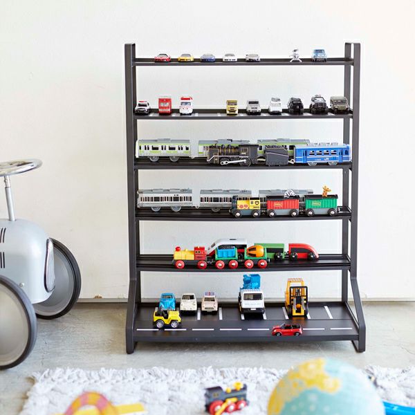 お子様から大人のコレクターの方まで!山崎実業ミニカー＆レールトイラック TOWER（タワー）