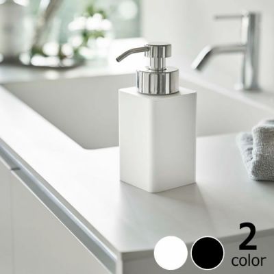 容量約360ml入る泡タイプ専用の山崎実業詰め替え用ディスペンサー TOWER（タワー） 泡タイプ