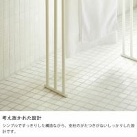 山崎実業（ヤマザキジツギョウ）横から掛けられるバスタオルハンガー　3連　tosca（トスカ）_詳細06