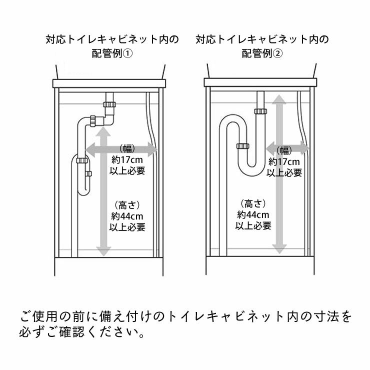 山崎実業（ヤマザキジツギョウ）トイレキャビネット中　伸縮ラック2段　tower（タワー）_詳細09