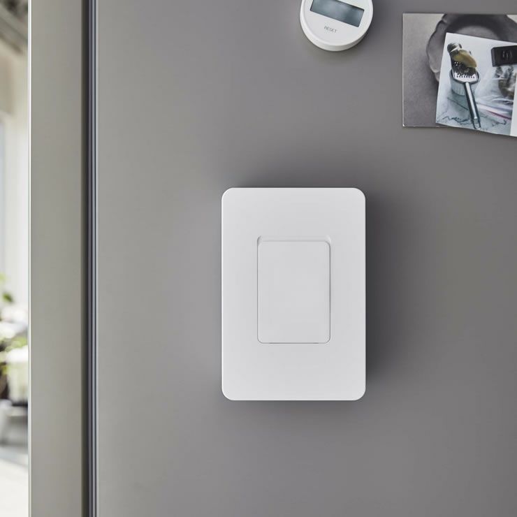 山崎実業マグネットウェットシートホルダー　tower（タワー）で置き場所に困るウェットシートをマグネットで貼り付けて収納