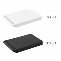 シックな「ブラック」と清潔感のある「ホワイト」の山崎実業台車　tower（タワー）