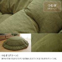 こたつ布団 厚掛け単品直径225cm「円形100～110cm」用_詳細17