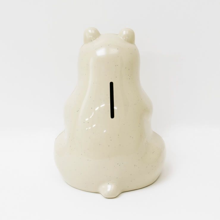 【数量限定マフラー付】MK Tresmer（エムケー・トレスマー）シロクマの貯金箱Polar bear Money box_詳細16