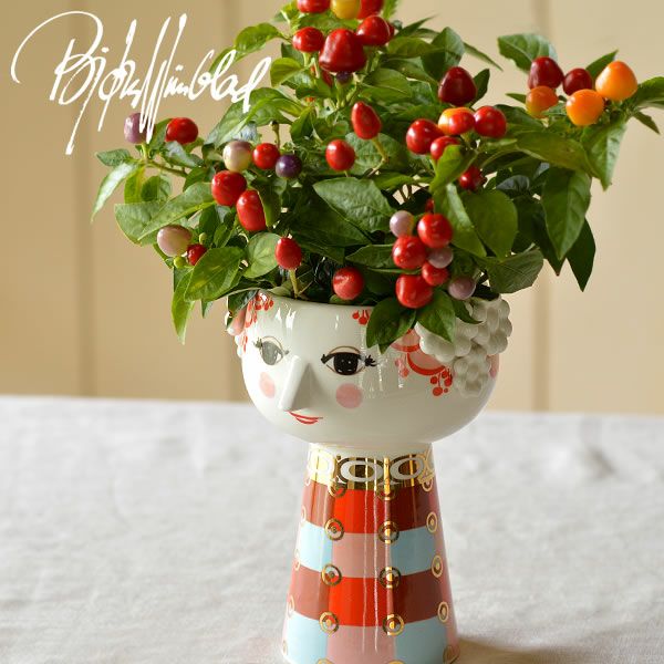 花瓶 エヴァ フラワーベース Eva Vase 23cm BJORN WIINBLAD