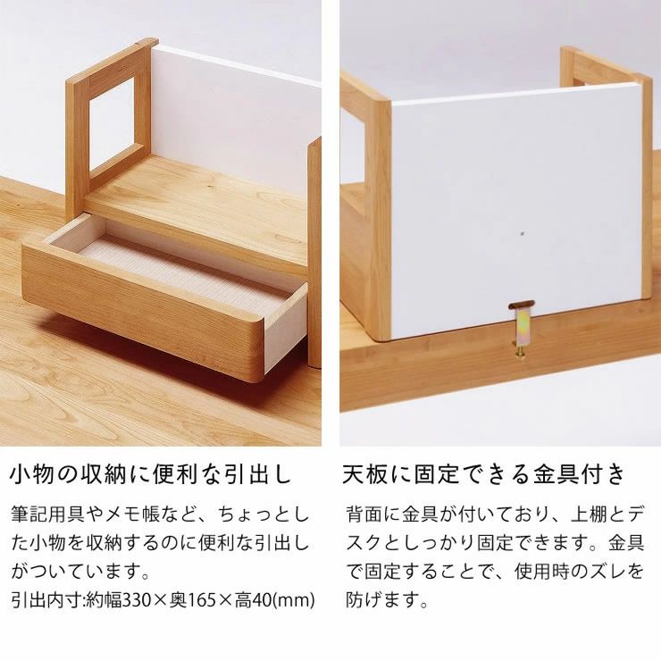 ミニ上棚の詳細について