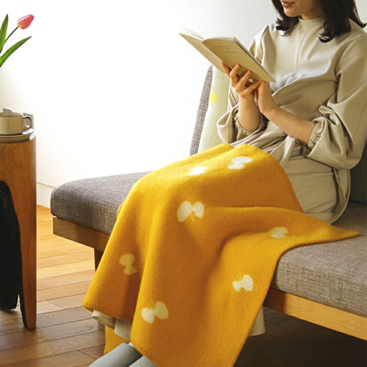 安心・安全なエコウール使用したブランケット