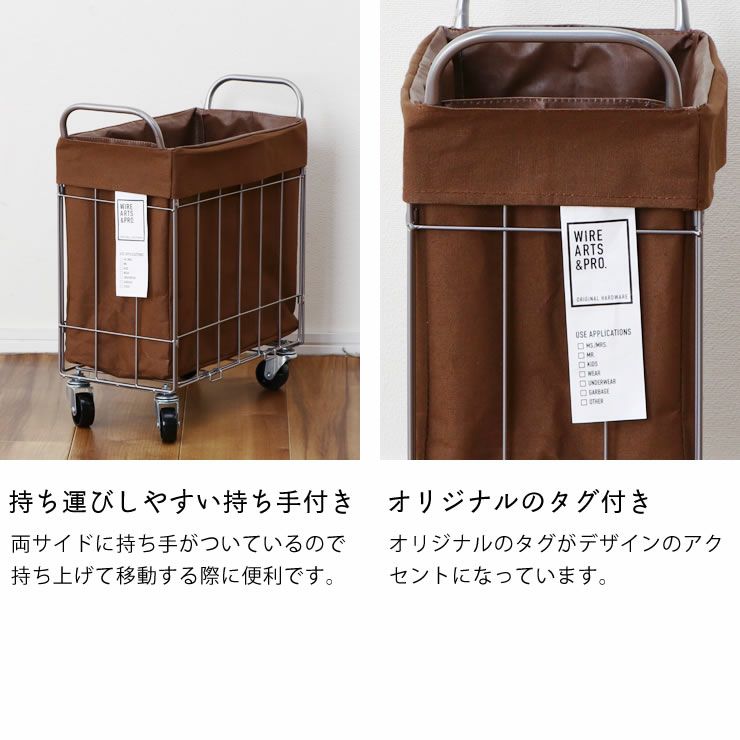 BRID（ブリッド）ランドリースクエアバスケット　28L手洗い可能 折り畳み可能_詳細10