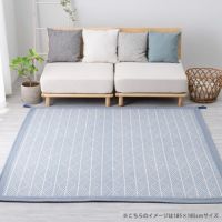 ラグ 130✕185cm 95% コットン 数回使用済み 洗濯済み 美品