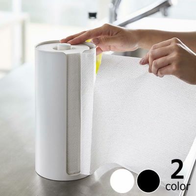 山崎実業（ヤマザキジツギョウ）隠せるキッチンペーパーホルダー tower（タワー）_詳細01