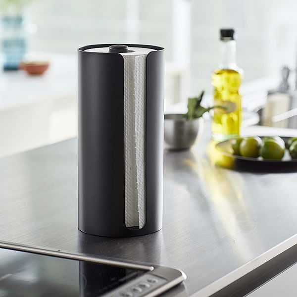 山崎実業（ヤマザキジツギョウ）隠せるキッチンペーパーホルダー tower（タワー）_詳細02