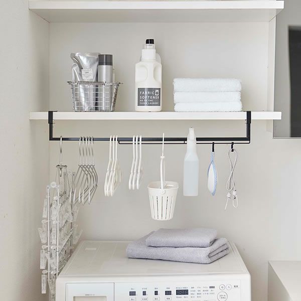 山崎実業（ヤマザキジツギョウ）伸縮棚下収納ハンガー tower（タワー）_詳細02