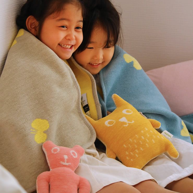 汚れても洗濯機で丸洗いOK　のKLIPPAN（クリッパン）カドリーベアズ