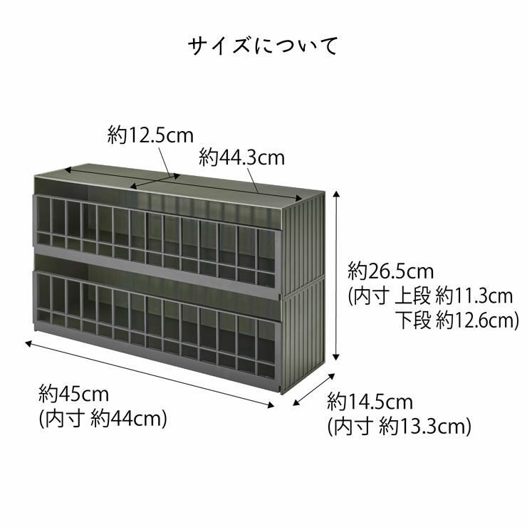 山崎実業（ヤマザキジツギョウ）恐竜＆アニマル収納ケージ ワイド 2段TOWER（タワー）_詳細11