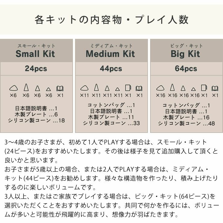 Piks (ピクス) Small kit (スモール・キット) 24pcs