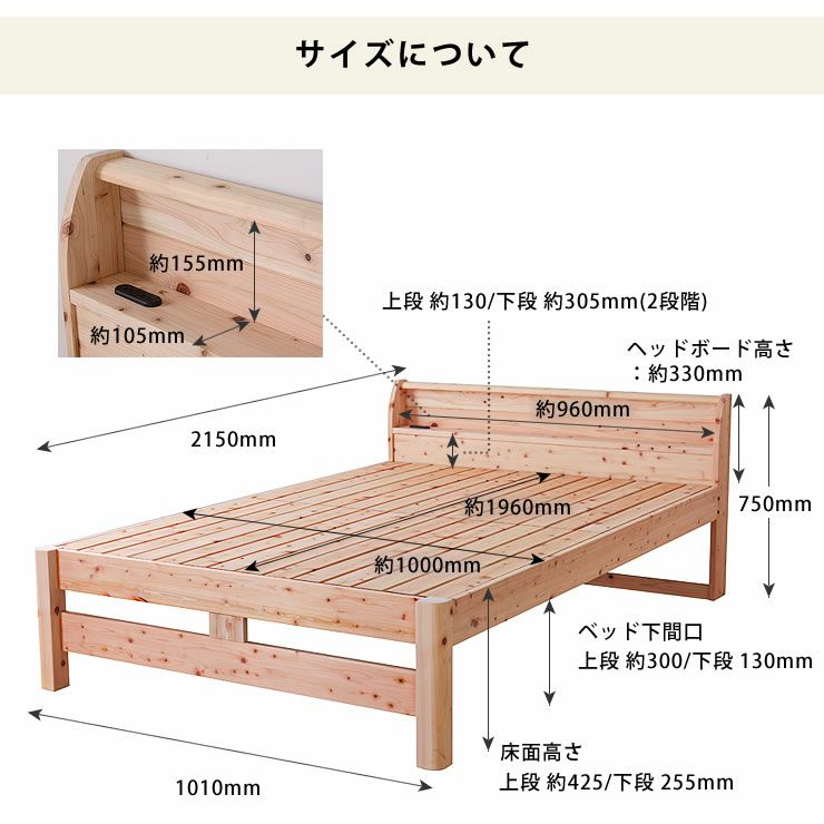 曲面仕上げで優しい手触り。こちらは組み立て式です