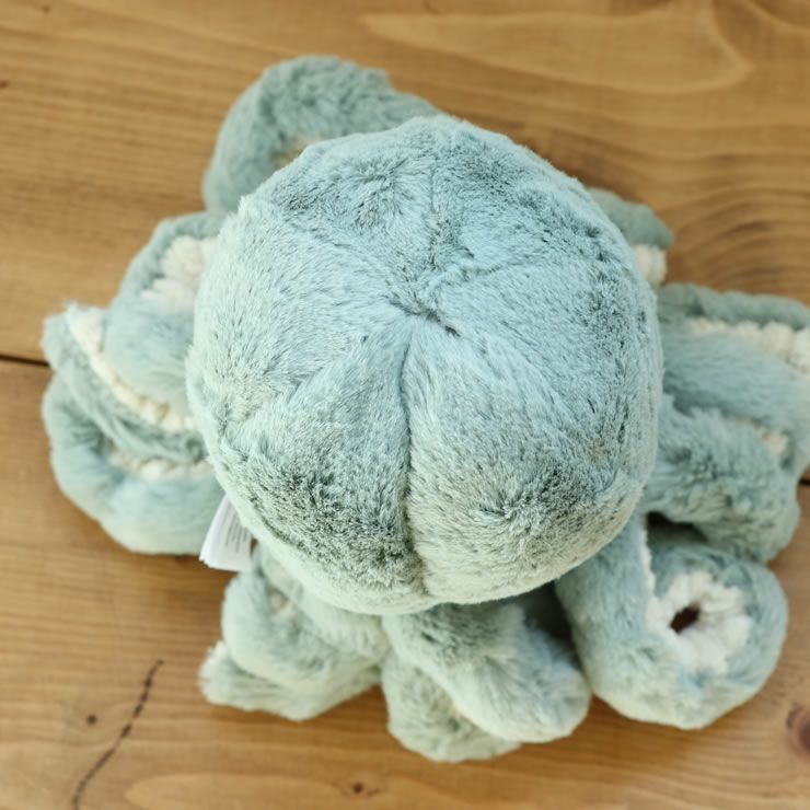 タコのヌイグルミの上面