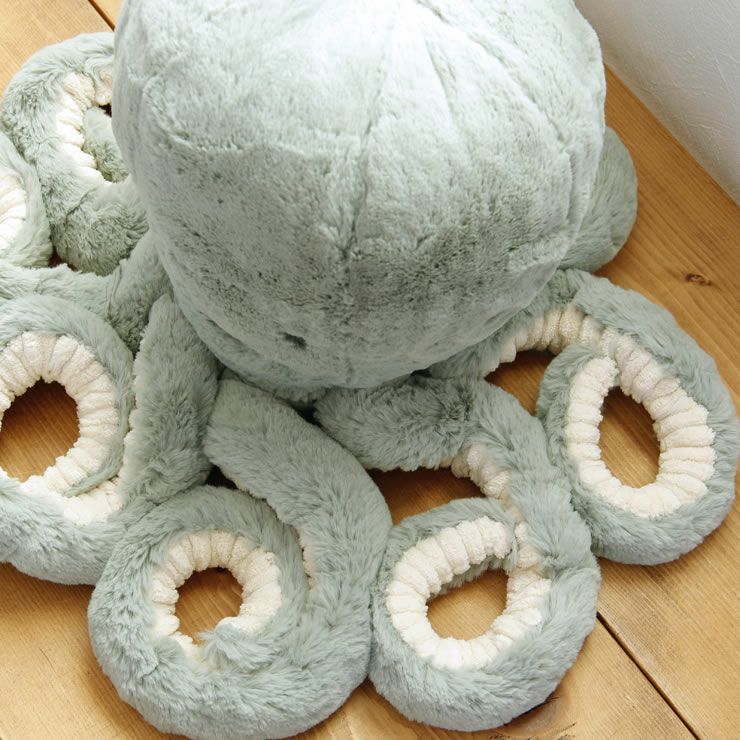 タコのヌイグルミの上面