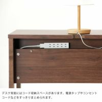 クランプ対応・パソコンデスクとして考えられた学習デスク