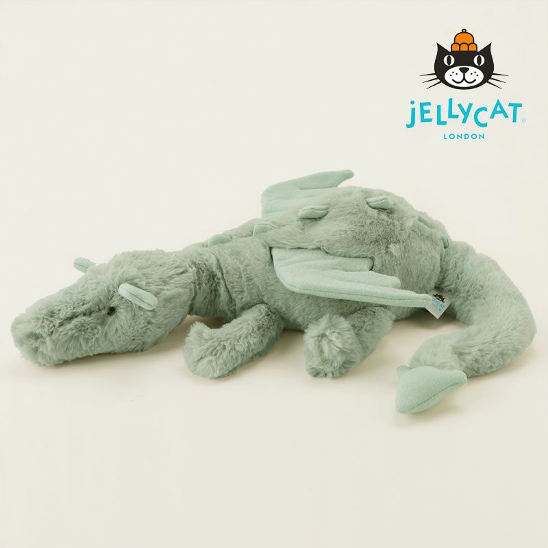 JELLYCAT（ジェリーキャット）セージ ドラゴン ミディアム