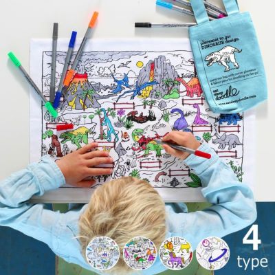 Eatsleepdoodle（イートスリープドゥードゥル）placemat to go（プレイスマット トゥ ゴー）<br>※代引き・後払い不可