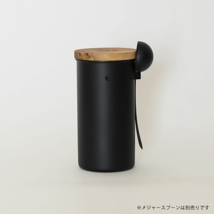 ツバメキャニスター＆メジャースプーンの上面イメージ