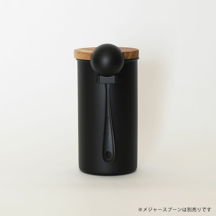 ツバメキャニスター＆メジャースプーンの側面イメージ