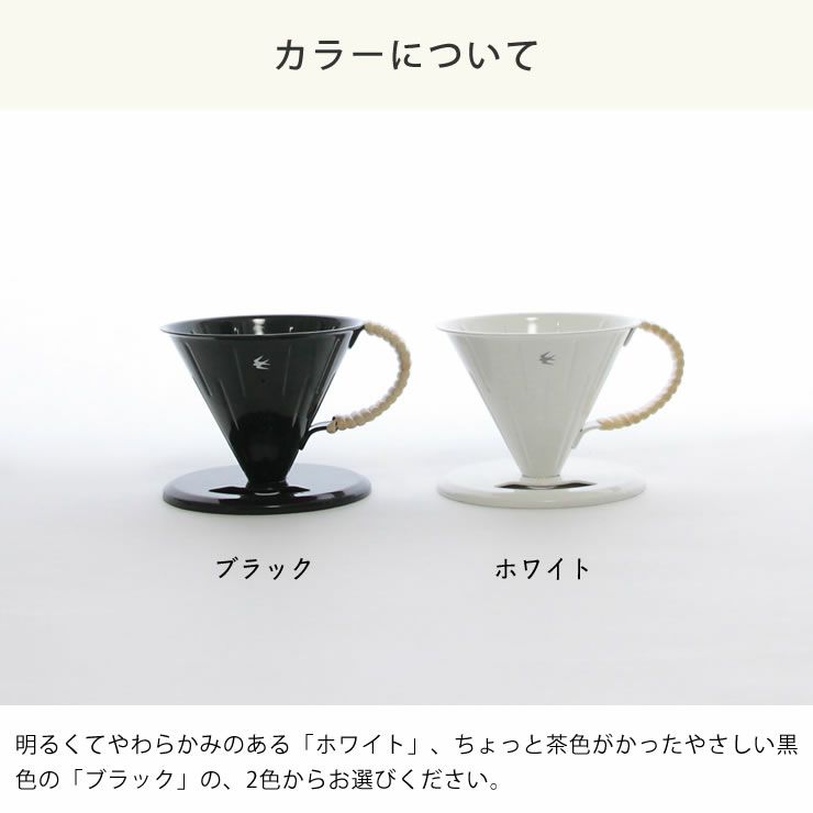 コーヒードリッパーのカラー