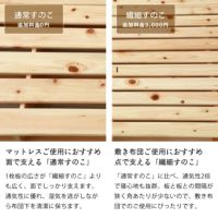 国産ひのき パレットベッドハーフすのこ 4枚セット その他ベッド 国産ひのき パレットベッドハーフすのこ 4枚セット その他ベッド