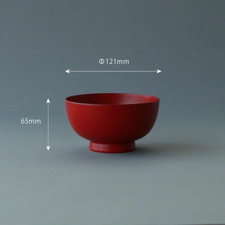 越前硬漆お椀4寸のサイズについて