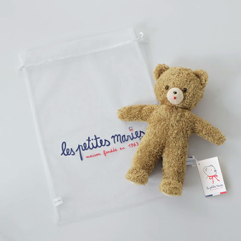専用のオーガンジーの袋付きのぬいぐるみ