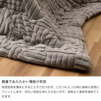 軽量であたたかいこたつ薄掛け布団