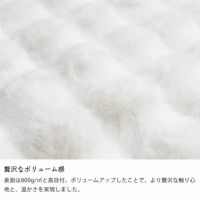 贅沢なボリューム感のこたつ掛け毛布