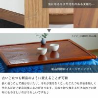 楽天市場】コタツ天板・こたつ天板単品長方形 105cm幅・120cm幅