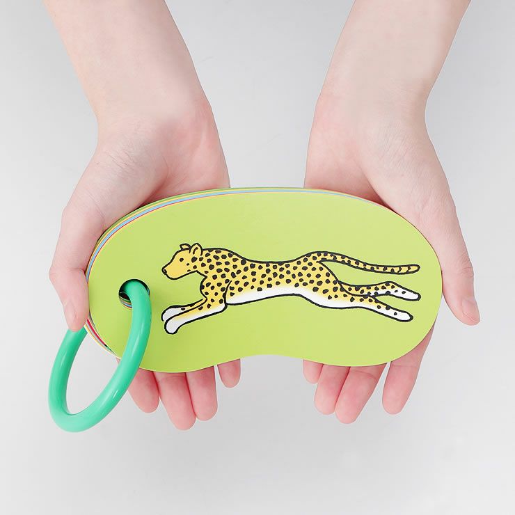 やさしい温かみのあるリングカード・どうぶつのイメージ1