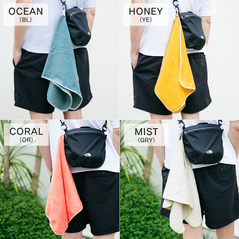 アウトドライヤーは4色展開（ブルー・イエロー・オレンジ・グレー）