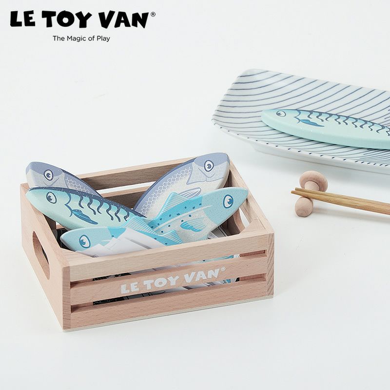 LE TOY VAN（ルトイヴァン）おかいもの　おさかなセット