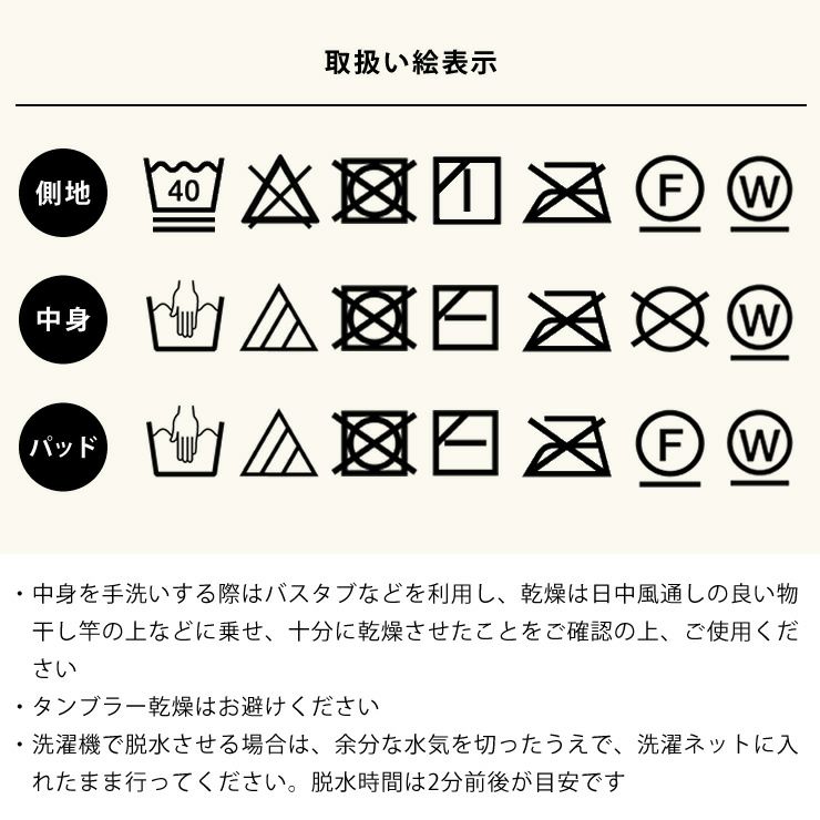 ジムナストキッズの取り扱い絵表示