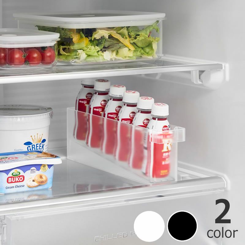 ミニドリンクをきれいに収納できる冷蔵庫中ミニドリンク収納ケース tower（タワー）　