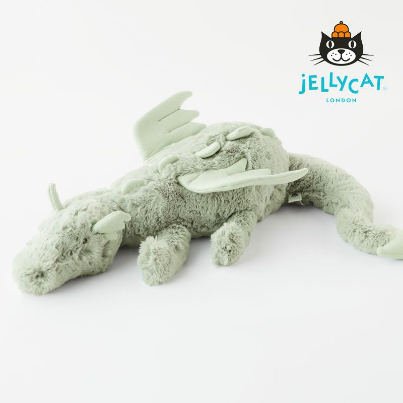 JELLYCAT（ジェリーキャット）セージ ドラゴン ヒュージ