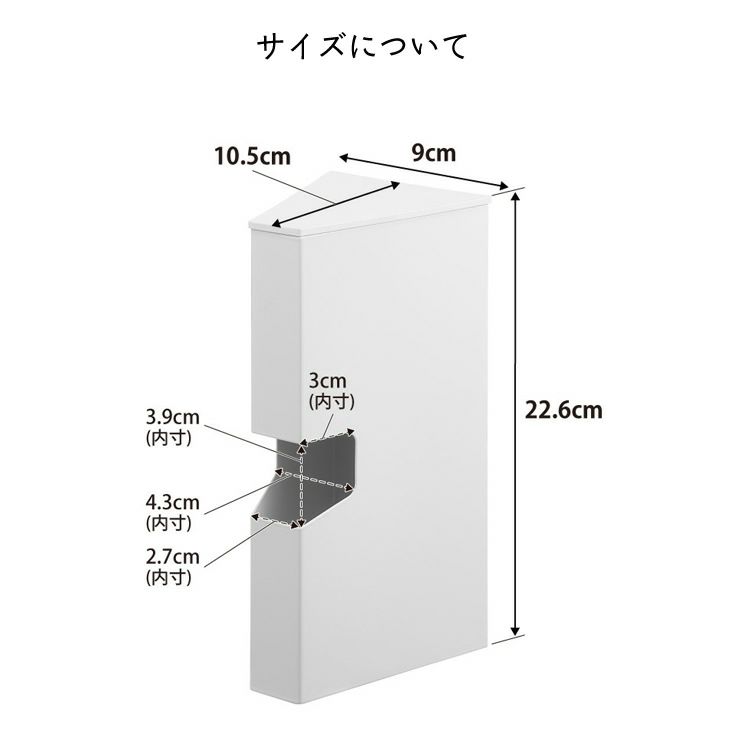 マグネットプラスチックバックケースtowerのサイズについて